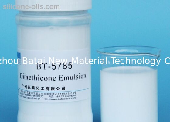 Nhũ tương silicone giá trị 6-8 PH Cải thiện hiệu quả độ mềm mại của tóc khô và ướt