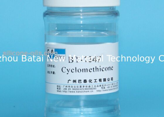 D5 Dầu silicone polydimethylsiloxan dễ bay hơi / Dầu mỹ phẩm 250 Hàm lượng nước