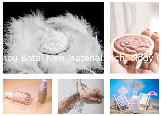Polymethylsilsesquioxane chất lượng mỹ phẩm cho bột ép đạt được kết thúc mượt mọn