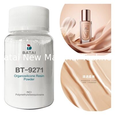 Polymethylsilsesquioxane chất lượng mỹ phẩm cho Concealer đạt được một lớp phủ hoàn hảo với một kết thúc mượt mà