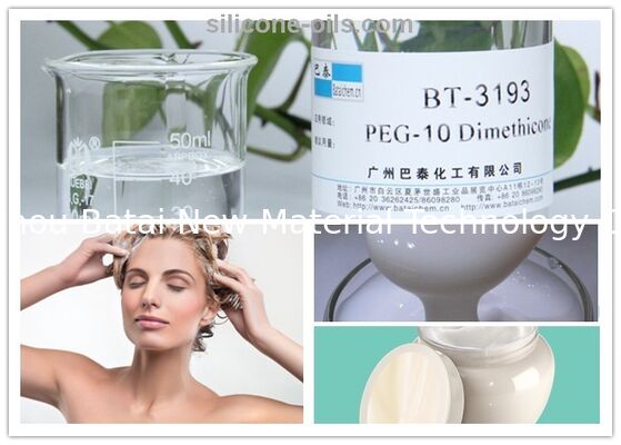 Chất lỏng silicone hòa tan trong nước giá cả phải chăng / Chất lỏng silicone trong suốt TDS SGS