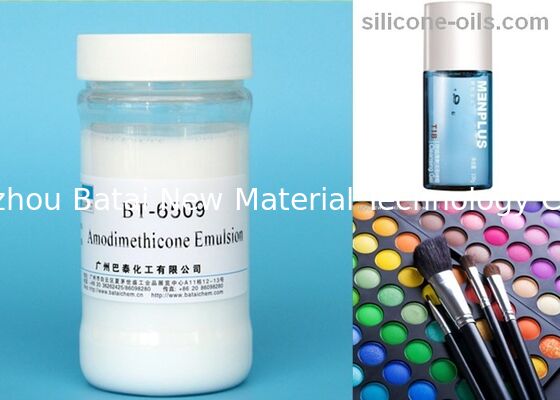 Nhũ tương Cationic Amino Dầu silicone Sửa chữa Tóc hư tổn 30 ± 5 Nội dung rắn