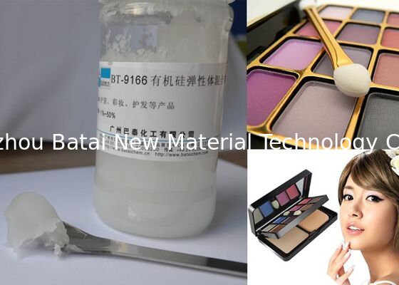 Gel đàn hồi silicone cấp mỹ phẩm Khả năng lan truyền tuyệt vời TDS SGS BT-9166
