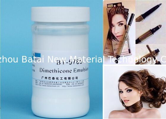 Nhũ tương silicone giá trị 6-8 PH Cải thiện hiệu quả độ mềm mại của tóc khô và ướt