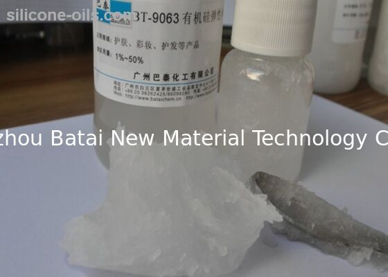 Độ nhớt cao silicone Elastomer Blend / silicone Elastomer Gel Bề mặt khô cảm ứng BT-9063