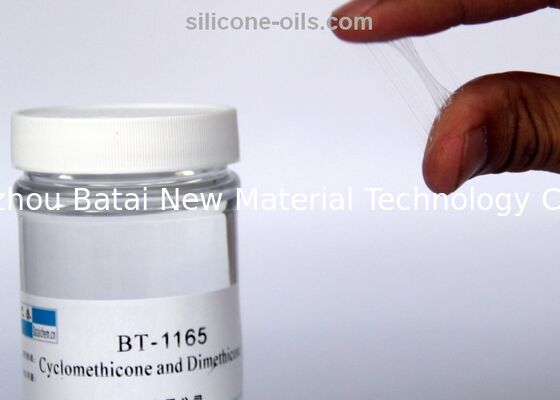 Dầu vẽ dây silicone có độ nhớt cao / Chất lỏng mỹ phẩm silicone Độ bền tuyệt vời BT-1165