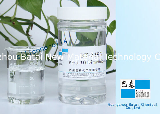 Độ hòa tan trong nước PEG - Dầu silicone 10 Dimethicone trong dầu gội