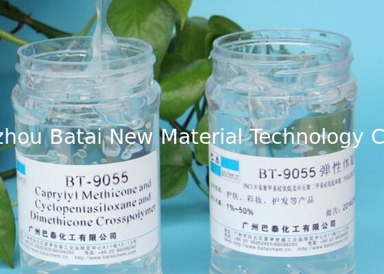 Mỹ phẩm Nguyên liệu thô Hỗn hợp Elastomer silicone có độ trong suốt cao BT-9055