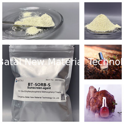 Chất chống nắng phổ rộng BT-SORB-S hấp thụ tia UV trong các sản phẩm chống nắng