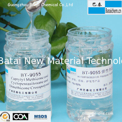 Gel đàn hồi silicone phân tán dầu có độ trong suốt cao để chăm sóc da BT-9055