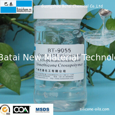 Gel đàn hồi silicone phân tán dầu có độ trong suốt cao để chăm sóc da BT-9055