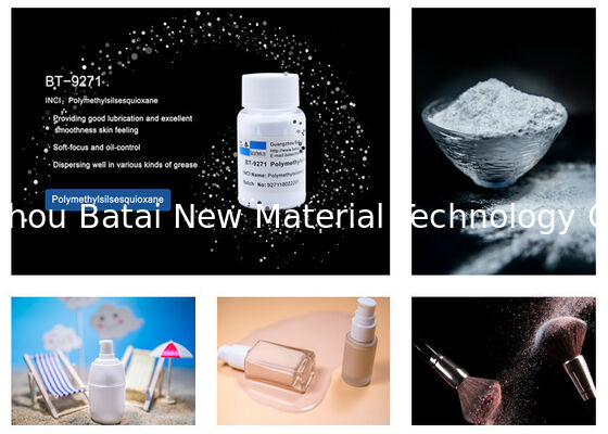 Polymethylsilsesquioxane lớp mỹ phẩm cho kem chống nắng Tăng bảo vệ tia cực tím với kết thúc mịn, mờ