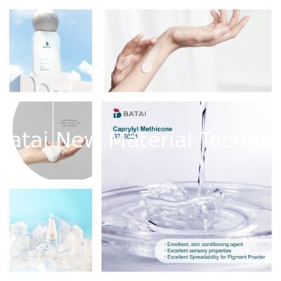 Caprylyl methicone đặc biệt hiệu quả trong việc giảm căng bề mặt của các công thức mỡ