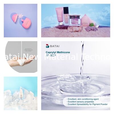 Caprylyl methicone đặc biệt hiệu quả trong việc giảm căng bề mặt của các công thức mỡ