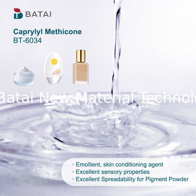 Caprylyl methiocone lỏng trong suốt CAS NO. 17955-88-3 cho các sản phẩm chống nắng TDS COA