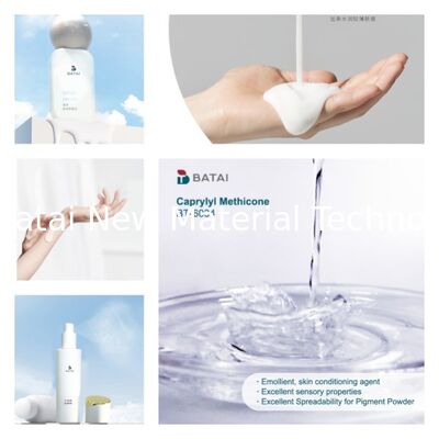 Caprylyl Methicone Chỉ số khúc xạ tối đa n/20D 1.4100 1.4200 Thành phần cho các công thức chăm sóc da