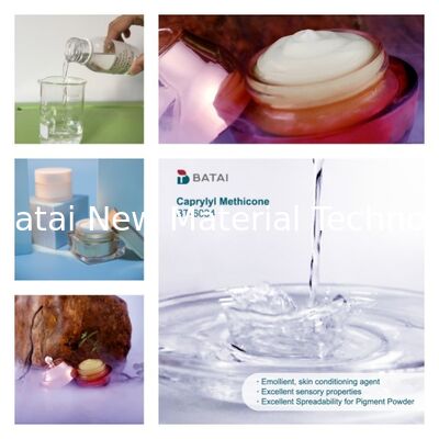 Hóa chất đặc biệt thân thiện với môi trường Caprylyl methicone / dầu silicone dễ bay hơi để chế tạo kem chống nắng
