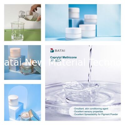 Hoạt động phân tán tuyệt vời Caprylyl methicone cho độ nhớt 25C mPa · s 3-8 và Đặc điểm