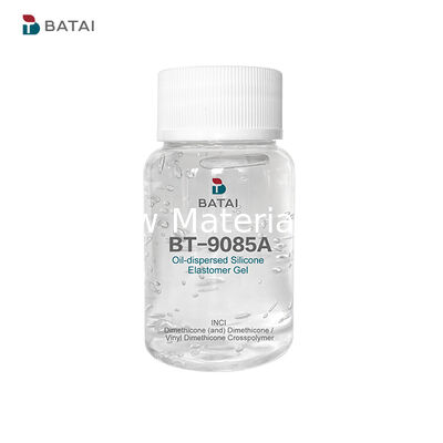 D5-Free silicone elastomer gel với công thức không dễ bay hơi và hiệu ứng làm mờ nhẹ cho bùn môi