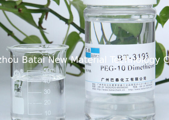 Dầu silicone hòa tan trong nước PEG-10 Dimethicone để chăm sóc tóc Vải dệt